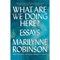What Are We Doing Here?: Essays