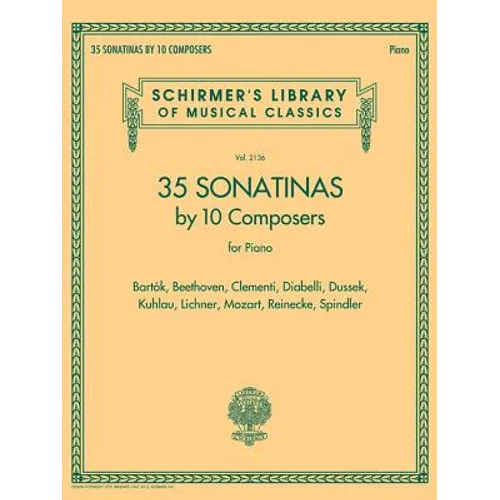 35 Sonatinas by 10 Composers for Piano: Schirmer's Library of Musical Classics Volume 2136