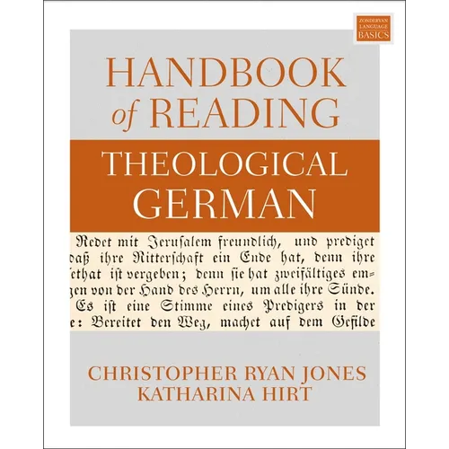 Handbook of Reading Theological German