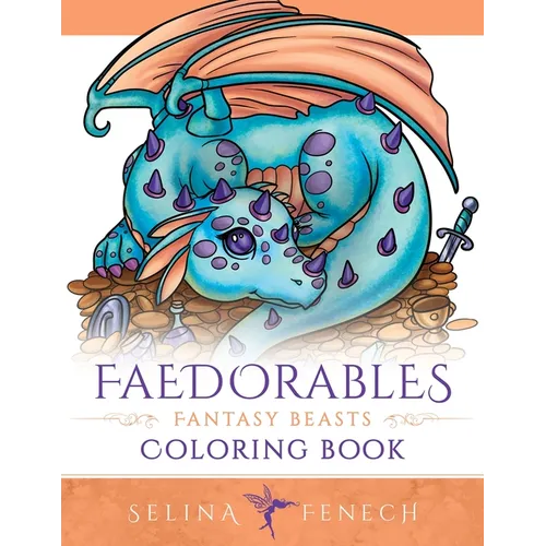 Faedorables Fantasy Beasts Coloring Book