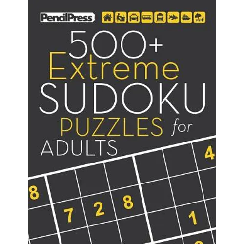 500+ Extreme Sudoku Puzzles for Adults: Sudoku Puzzle Books Extreme (with answer