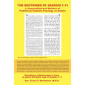 The Doctrines of Genesis 1-11: A Compendium and Defense of Traditional Catholic Theology on Origins