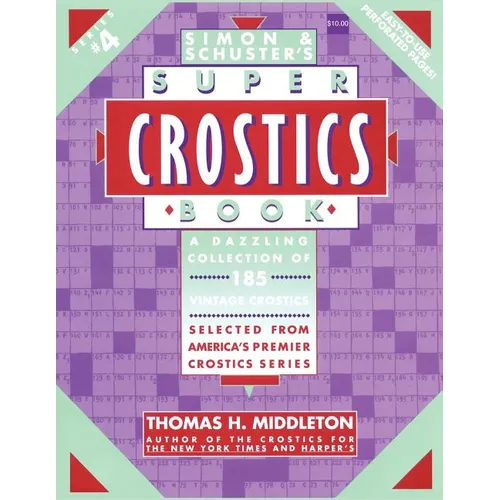 Simon & Schusters Super Crostics # 4