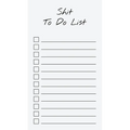 To Do List Notepad: Shit To Do List, Checklist, Task Planner for Grocery Shopping, Planning, Organizing (Funny Quotes)