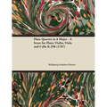 Flute Quartet in A Major - A Score for Flute, Violin, Viola and Cello K.298 (1787)