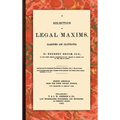 A Selection of Legal Maxims