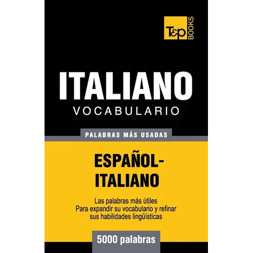 Vocabulario español-italiano - 5000 palabras más usadas