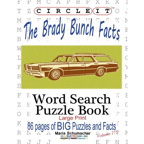 Circle It, The Brady Bunch Facts, Word Search, Puzzle Book