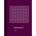 Beading Graph Paper: Peyote Stitch Graph Paper, Seed Beading Grid Paper, Beading on a Loom, 100 Sheets, Purple Cover (8.5"x11")