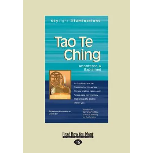 Tao Te Ching: Annotated & Explained (Large Print 16pt)