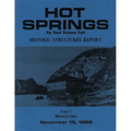 Hot Springs Big Bend National Park Historic Structures Report: Part 1 Historical Data