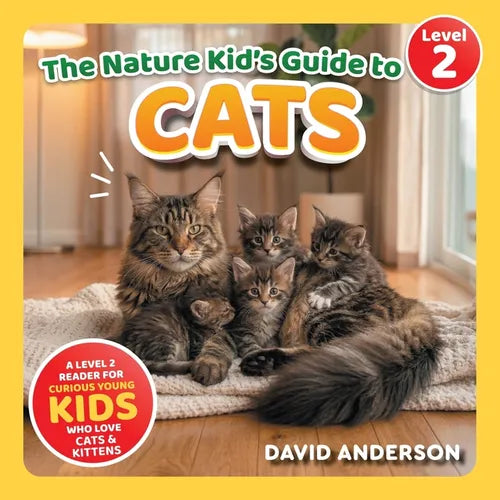 The Nature Kid's Guide to Cats: A Level 2 Reader for Curious Young Kids Who Love Cats and Kittens!