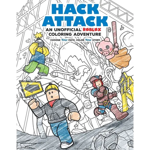 Hack Attack: An Unofficial Roblox Coloring Adventure
