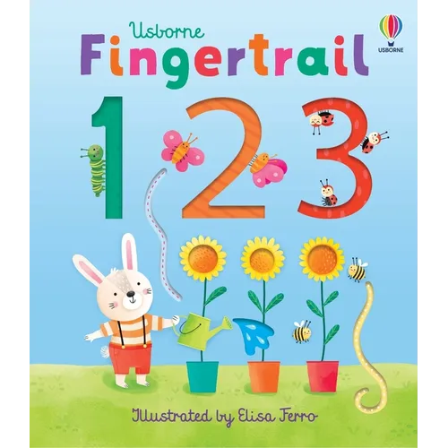 Fingertrail 123: A Kindergarten Readiness Book for Kids