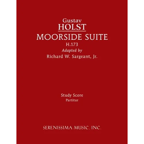 Moorside Suite, H.173: Study score
