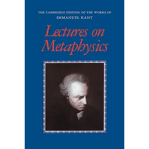 Lectures on Metaphysics