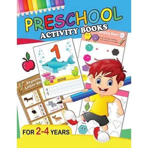 Preschool Activity Books: Fun Big Workbook for Toddler age 2-4