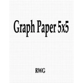 Graph Paper 5x5: 150 Pages 8.5" X 11"
