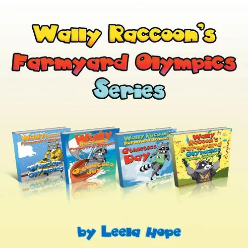 Wally Raccoon's Collection: books 1-4