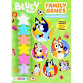 Bluey: Family Games: Coloring & Activity with Stackable Markers