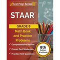 STAAR Grade 8 Math Book and Practice Problems [8th Edition Workbook]