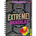 Scratch & Sketch Extreme Mandalas (Trace Along)