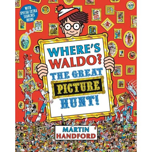 Where's Waldo? the Great Picture Hunt!: (A Hidden Object Activity Book Including Stickers, Spot-The-Difference Spreads, Search & Find Puzzles, & More