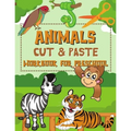 Animals Cut & Paste Workbook for Preschool: Scissor Skills Activity Book for Kids Ages 3-5