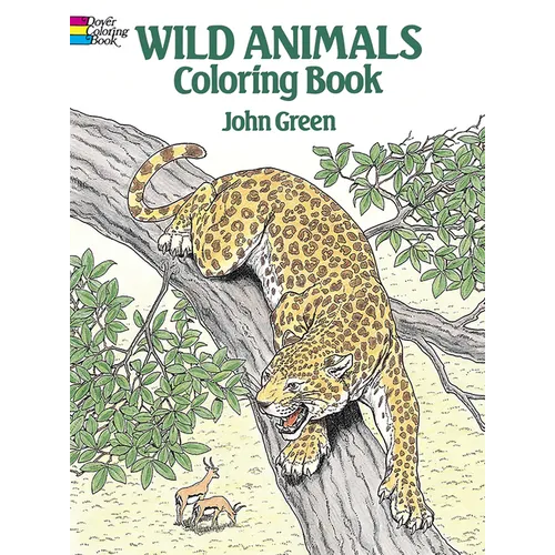 Wild Animals Coloring Book