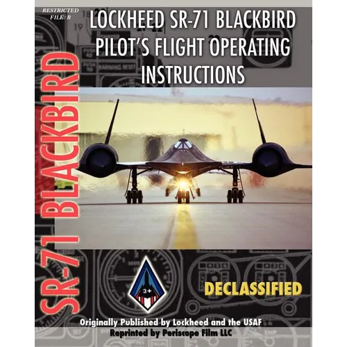 Lockheed Sr-71 Blackbird Pilot's Flight Operating Instructions