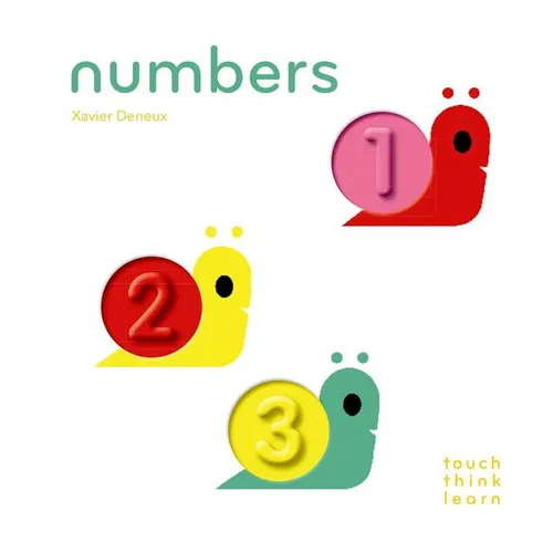 Touchthinklearn: Numbers: (Board Books for Baby Learners, Touch Feel Books for Children)