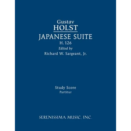 Japanese Suite, H.126: Study score