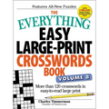 The Everything Easy Large-Print Crosswords Book, Volume 8: More Than 120 Crosswords in Easy-To-Read Large Print