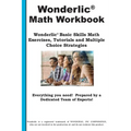 Wonderlic Math Workbook: Wonderlic(R) Math Practice, Tutorials and Multiple Choice Strategies