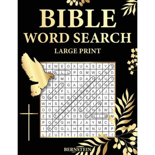 Bible Word search Large Print: 100 Extra Large Bible Word Search Puzzles