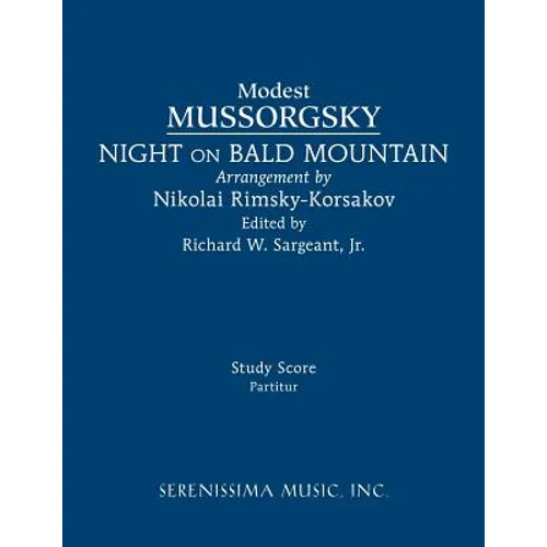 Night on Bald Mountain: Study score