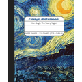 Comp Notebook: Van Gogh The Starry Night Wide Ruled Composition Notebook Journal for Students, College, School, Office, Work