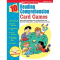 10 Reading Comprehension Card Games: Easy-To-Play, Reproducible Card and Board Games That Boost Kids' Reading Skills--And Help Them Succeed on Tests