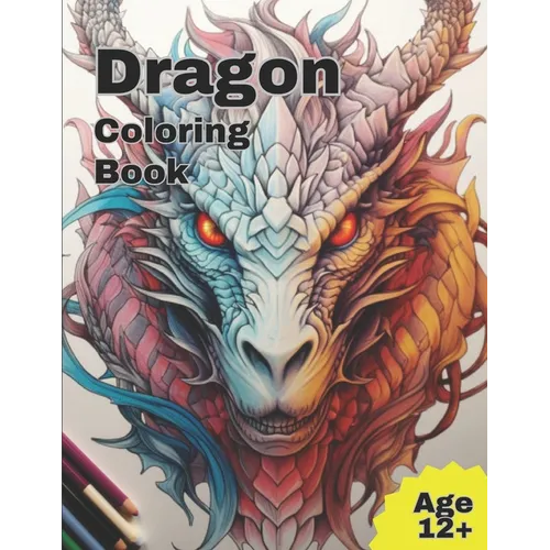 Dragons Coloring Book: Majestic Dragons