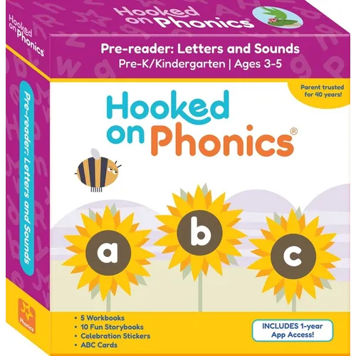 Hooked on Phonics Pre-Reader Kit: Letters and Sounds