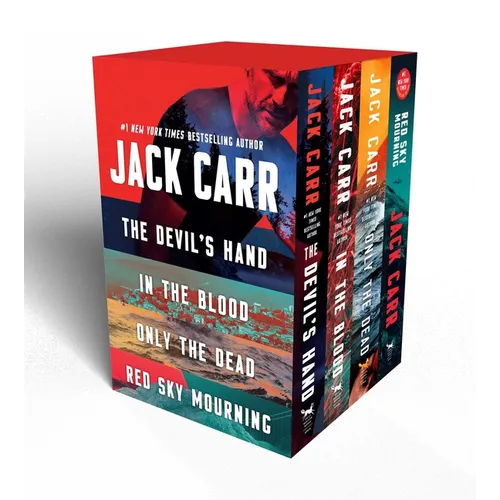 Jack Carr Terminal List Boxed Set 2: The Devil's Hand, in the Blood, Only the Dead, Red Sky Mourning