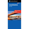 Rand McNally Easy to Fold: Louisiana State Laminated Map