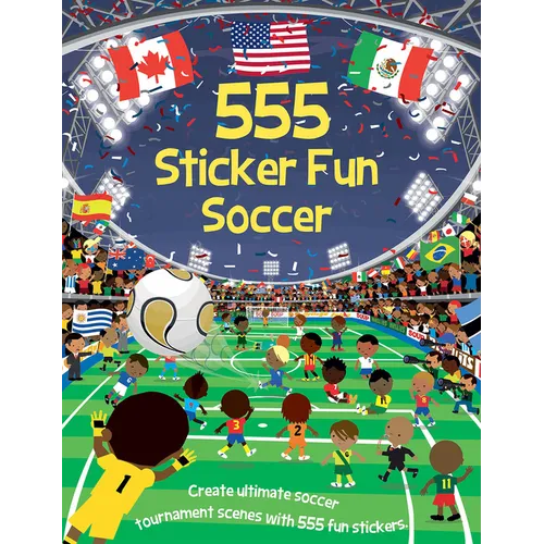 555 Sticker Fun - Soccer