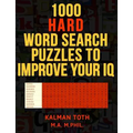 1000 Hard Word Search Puzzles to Improve Your IQ