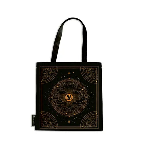 Fourth Wing Shadows of Navarre Canvas Bag, Rebecca Yarros' Empyrean Collection by Paperblanks