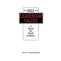 The Bible and Leadership Values