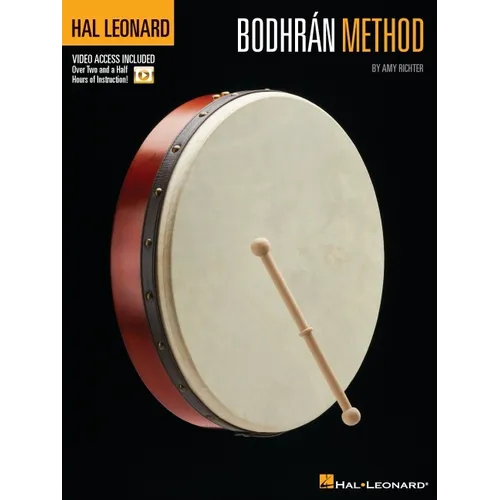 Hal Leonard Bodhran Method - Includes Over Two and a Half Hours of Video Instruction