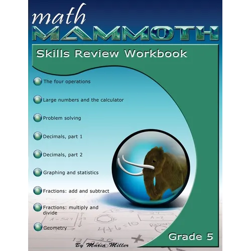Math Mammoth Grade 5 Skills Review Workbook