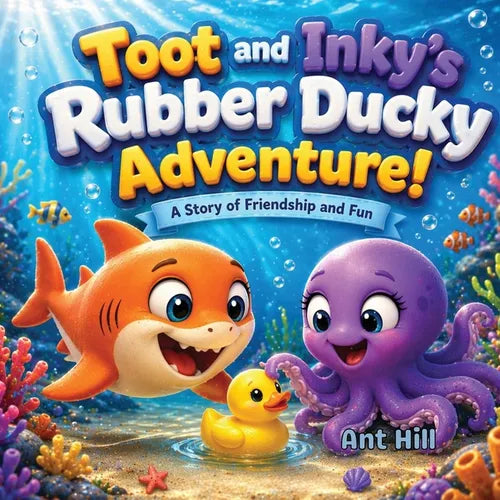 Toot and Inky's Super-Splashy Rubber Ducky Adventure!: A story of friendship and bravery.