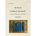 The Proverb and An Index to "The Proverb"
